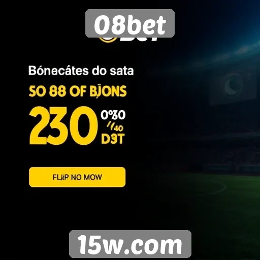 Plataforma 08bet oferece bônus atrativos para novos usuários